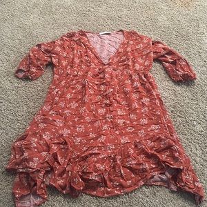 Cute burnt orange dress